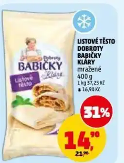 Penny Market Listové těsto dobroty babičky kláry nabídka