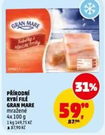 Penny Market Přírodní rybí filé gran mare nabídka