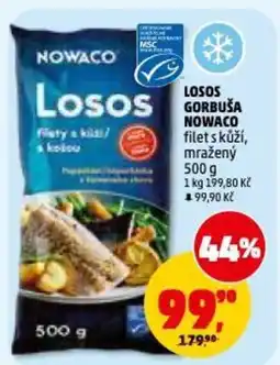 Penny Market Losos gorbuša nowaco filet s kůží nabídka