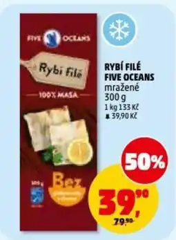 Penny Market Rybí filé five oceans mražené nabídka