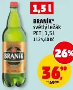 Penny Market Braník světlý ležák nabídka
