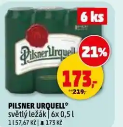 Penny Market Pilsner Urquell nabídka