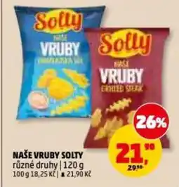 Penny Market Naše vruby solty nabídka