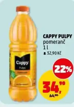 Penny Market Cappy pulpy pomeranč nabídka