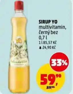 Penny Market Sirup yo multivitamin, černý bez nabídka