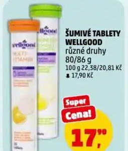 Penny Market Šumivé tablety wellgood nabídka