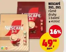 Penny Market Nescafé 3v1, 2v1 nabídka