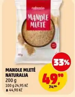 Penny Market Mandle mleté naturalia nabídka
