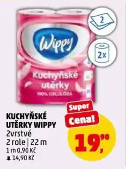 Penny Market Kuchyňské utěrky wippy 2vrstvé nabídka