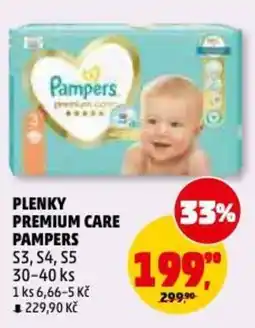 Penny Market Plenky premium care pampers nabídka