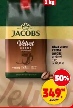 Penny Market Káva velvet crema jacobs nabídka