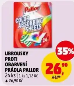 Penny Market Ubrousky proti obarvení prádla pallor nabídka