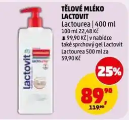 Penny Market Tělové mléko lactovit lactourea nabídka