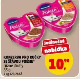 Penny Market Konzerva pro kočky se šťávou poésie nabídka