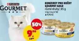 Penny Market Konzervy pro kočky gourmet gold nabídka