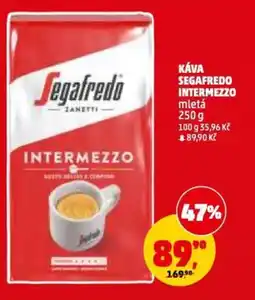 Penny Market Káva segafredo intermezzo mletá nabídka