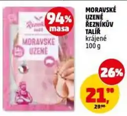 Penny Market Moravské uzene řezníkův talíř krájené nabídka