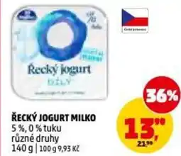 Penny Market Řecký jogurt milko nabídka