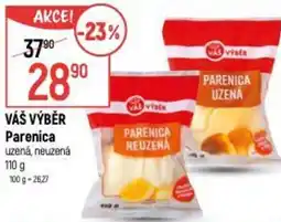 Globus Váš výběr parenica uzená, neuzená nabídka