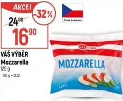 Globus VÁŠ VÝBĚR Mozzarella nabídka