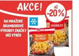 Globus Na mražené bramborové výrobky značky váš výběr nabídka