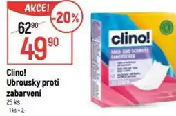 Globus Clino! Ubrousky proti zabarvení nabídka