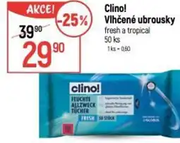 Globus Clino! Vlhčené ubrousky nabídka