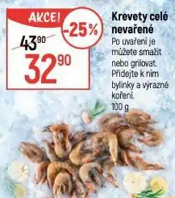 Globus Krevety celé nevařené nabídka