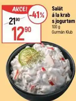 Globus Salát á la krab s jogurtem nabídka