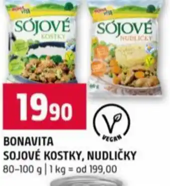 Terno Bonavita sojové kostky, nudličky nabídka