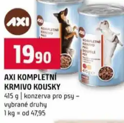 Terno Axi kompletní krmivo kousky nabídka