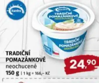 Terno Ranko Tradiční pomazánkové neochucené nabídka