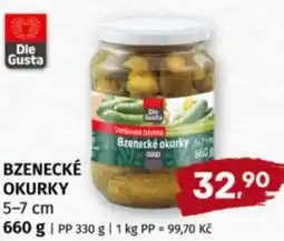 Terno Bzenecké okurky 5-7 cm nabídka