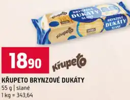 Terno Křupeto brynzové dukáty nabídka