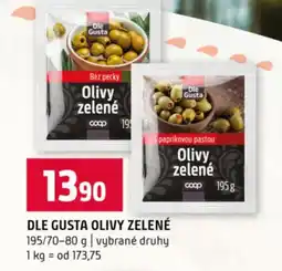 Terno Dle gusta olivy zelené nabídka