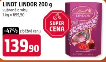 Terno Lindt lindor nabídka