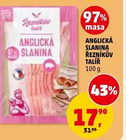 Penny Market Anglická slanina řezníkův talíř nabídka