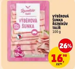 Penny Market Výběrová šunka řezníkův talíř nabídka