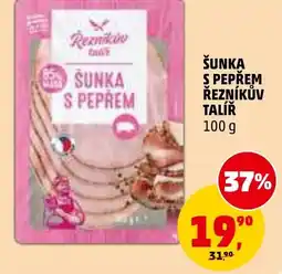 Penny Market Šunka s pepřem řezníkův talíř nabídka