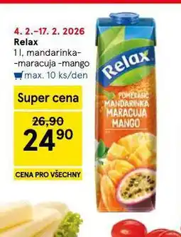 Tesco Relax nabídka