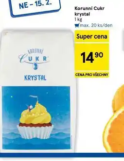 Tesco Korunní cukr krystal nabídka