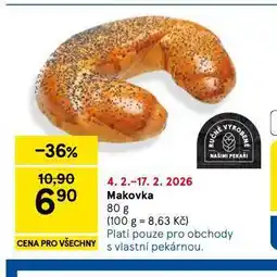 Tesco Makovka nabídka