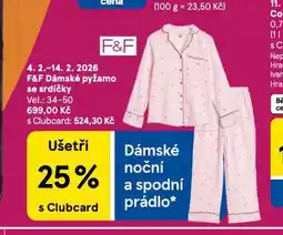 Tesco Dámské pyžamo nabídka