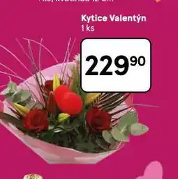Tesco Kytice valentýn nabídka