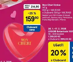 Tesco Mon cheri srdce nabídka