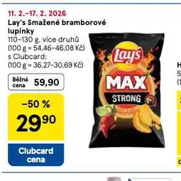 Tesco Lay´s smažené bramborové lupínky nabídka