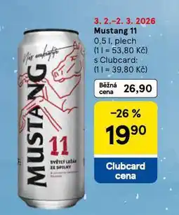 Tesco Mustang 11 nabídka