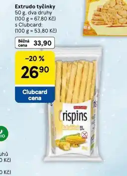 Tesco Extrudo tyčinky nabídka