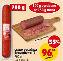 Penny Market Salám vysočina řezníkův talíř nabídka