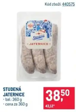 Makro Studená jaternice nabídka